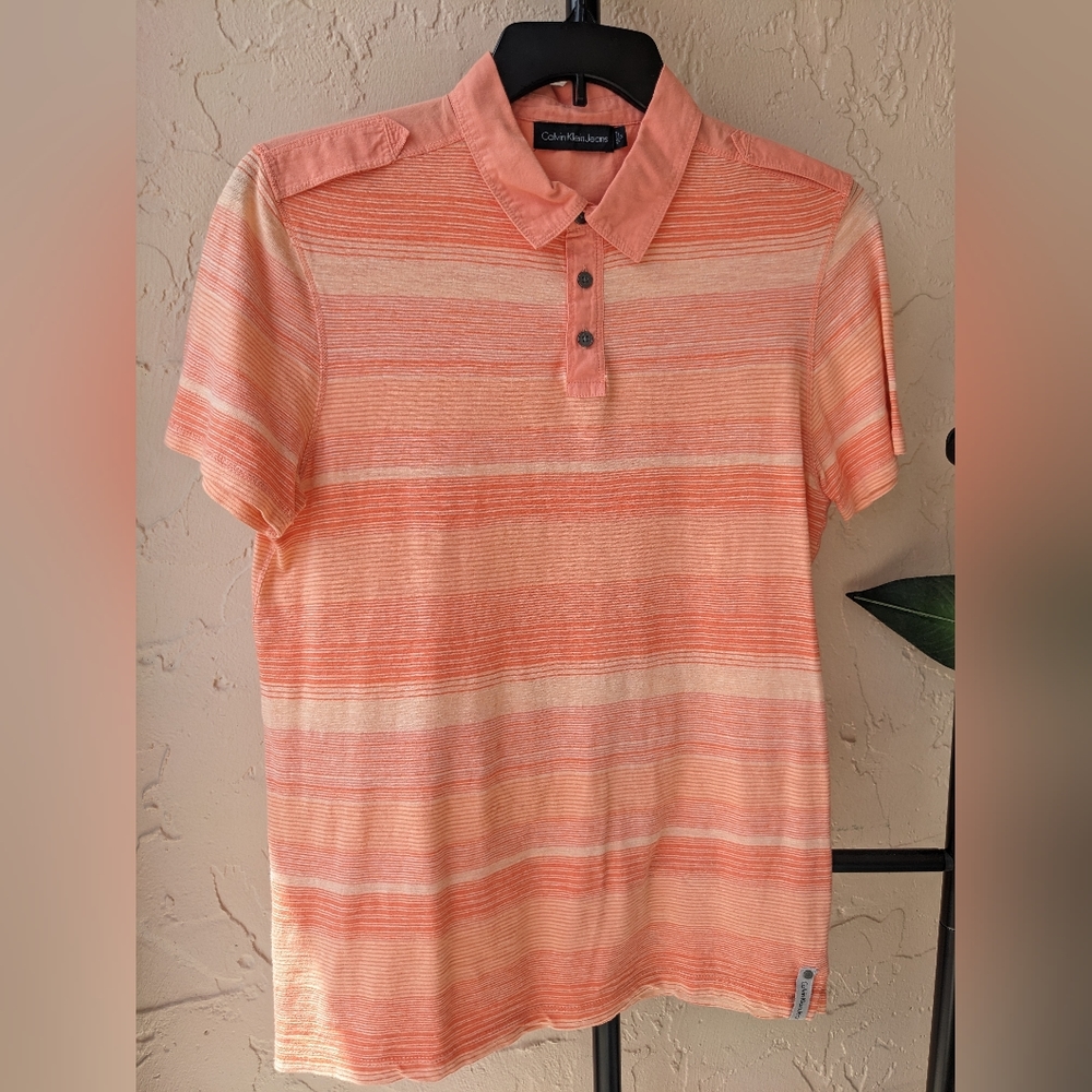Linen Cotton Buttoned Polo Shirt